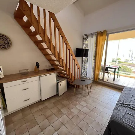 Apartment T2 Mezzanine 6 Pers, Terrasse, Barbecue, Pres De La - Fr-1-81-196 Leucate