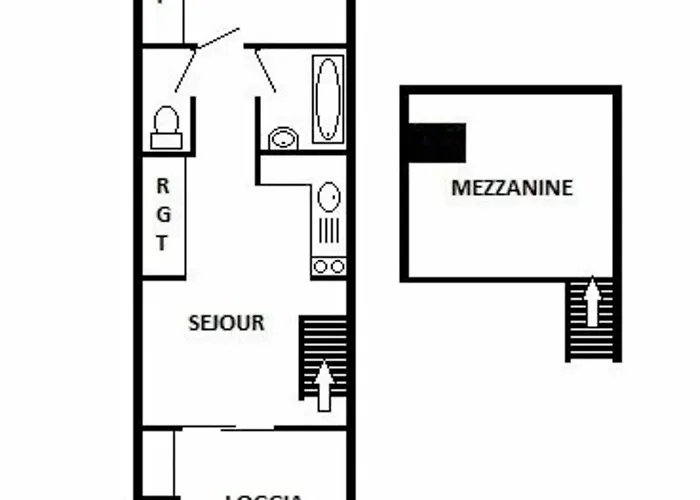 T2 Mezzanine 6 Pers, Terrasse, Barbecue, Pres De La - Fr-1-81-196